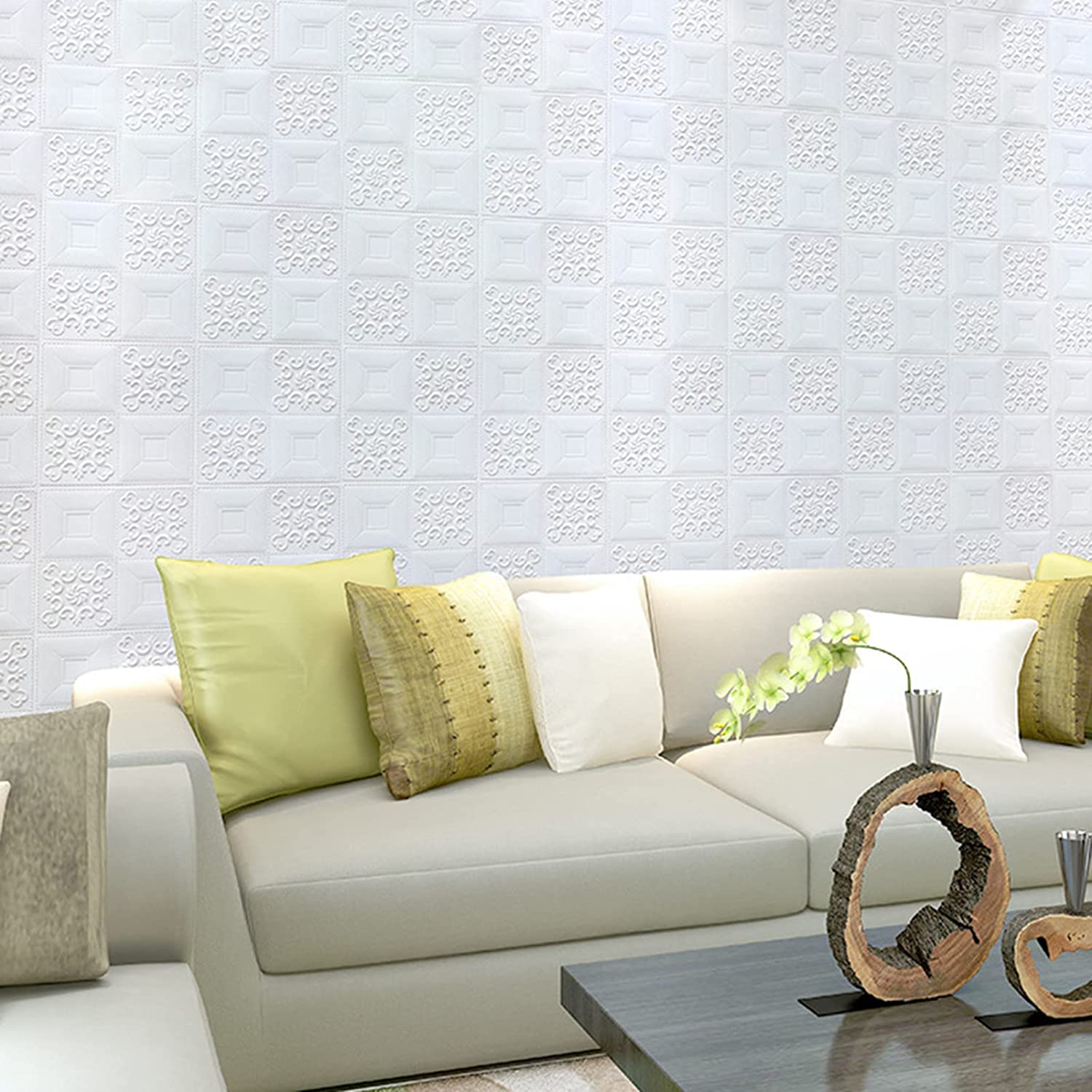 9277 Stone Design Wallpaper 3D Foam Wallpaper Sticker Panels I Ceiling Wallpaper For Living Room Bedroom I Furniture, Door I Foam Tiles (Blue Color) DeoDap 9277 Stone Design Wallpaper 3D Foam Wallpaper Sticker Panels I Ceiling Wallpaper For Living Room Bedroom I Furniture, Door I Foam Tiles (Blue Color) DeoDap